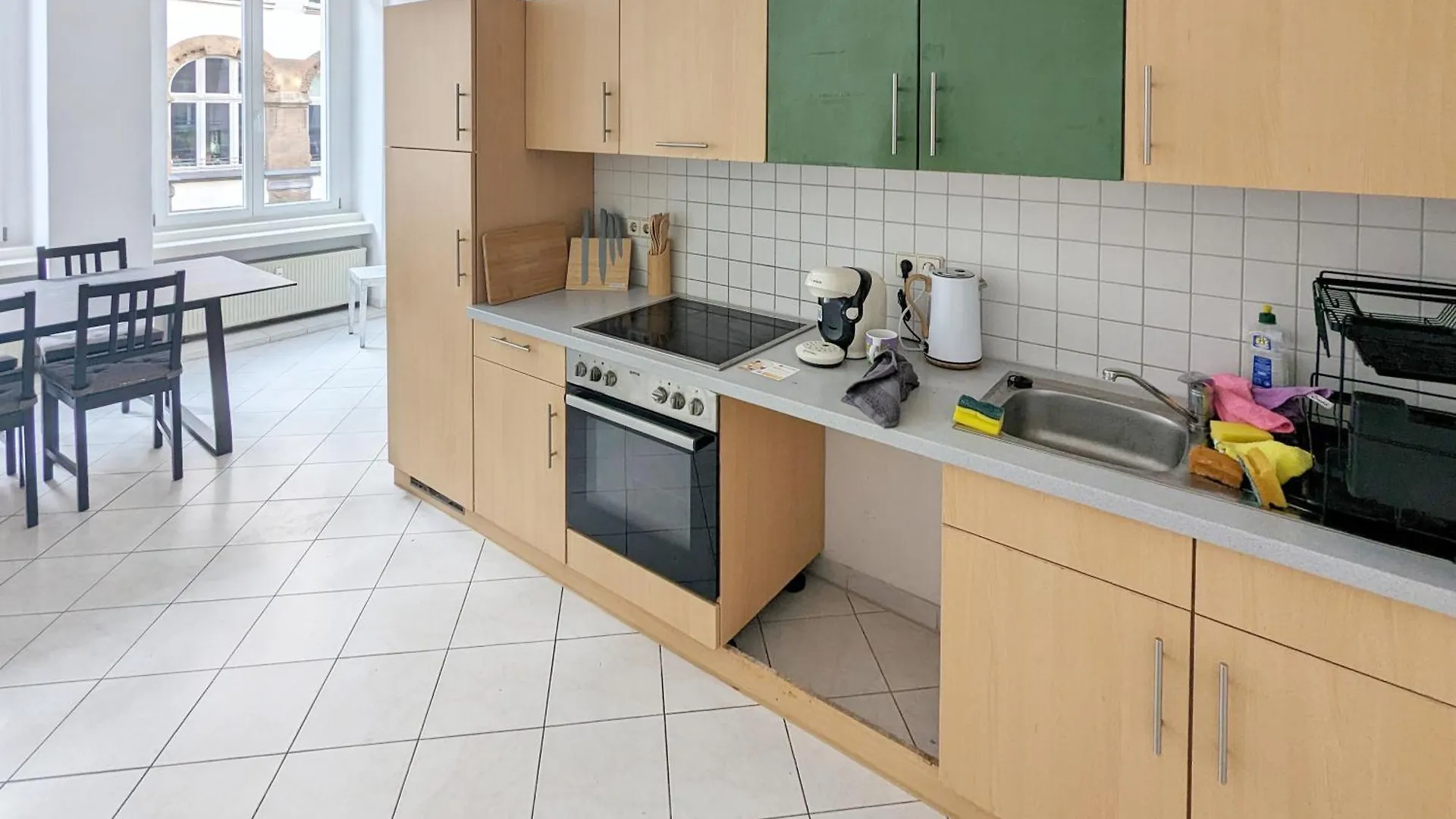 Apartment Monteurdreams-De Zentrale, Grosse 5Z Wohnung, 2 Baeder, Kueche Leipzig